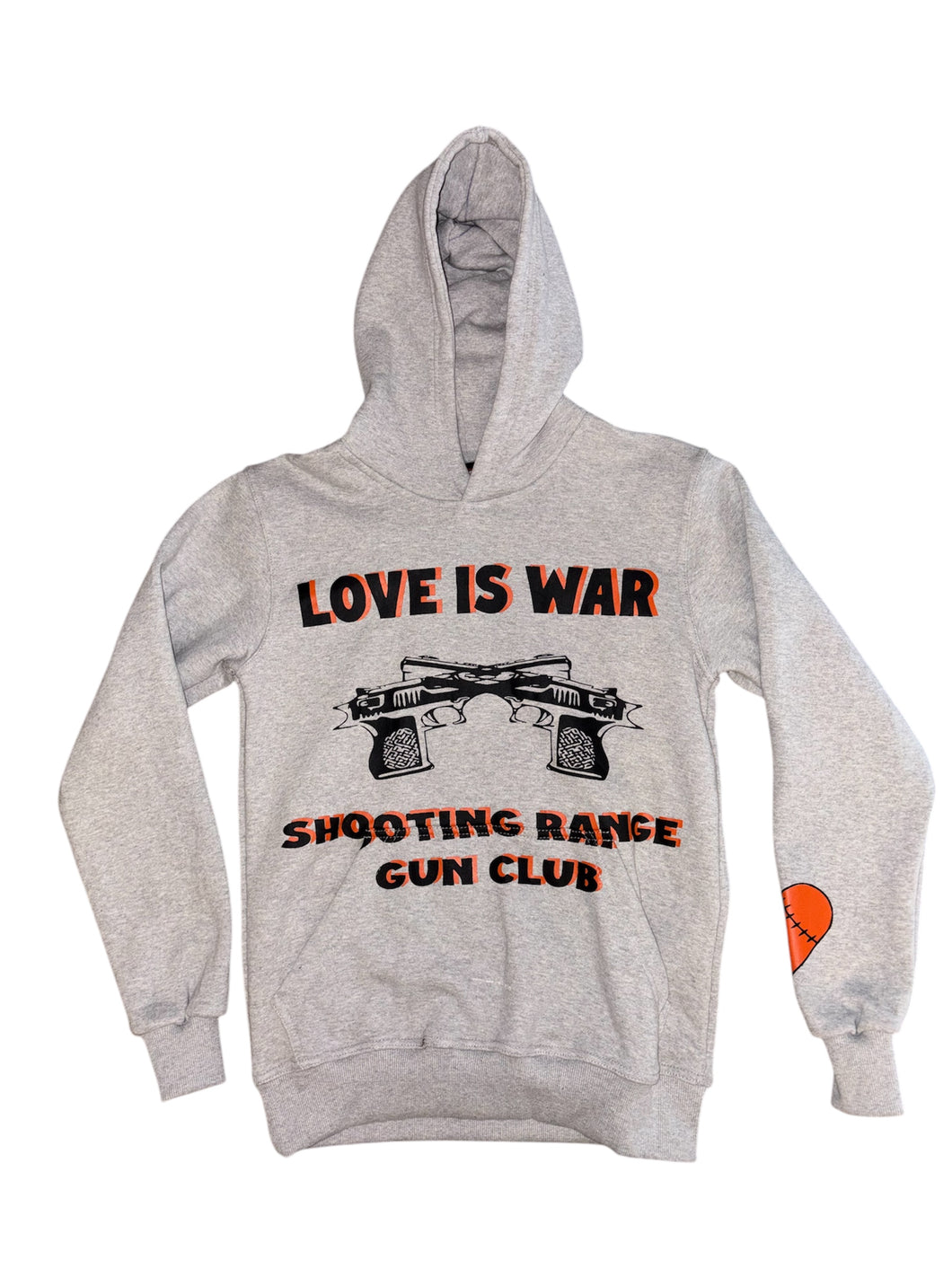 Love Is War Gun Club Pullover Hoodie